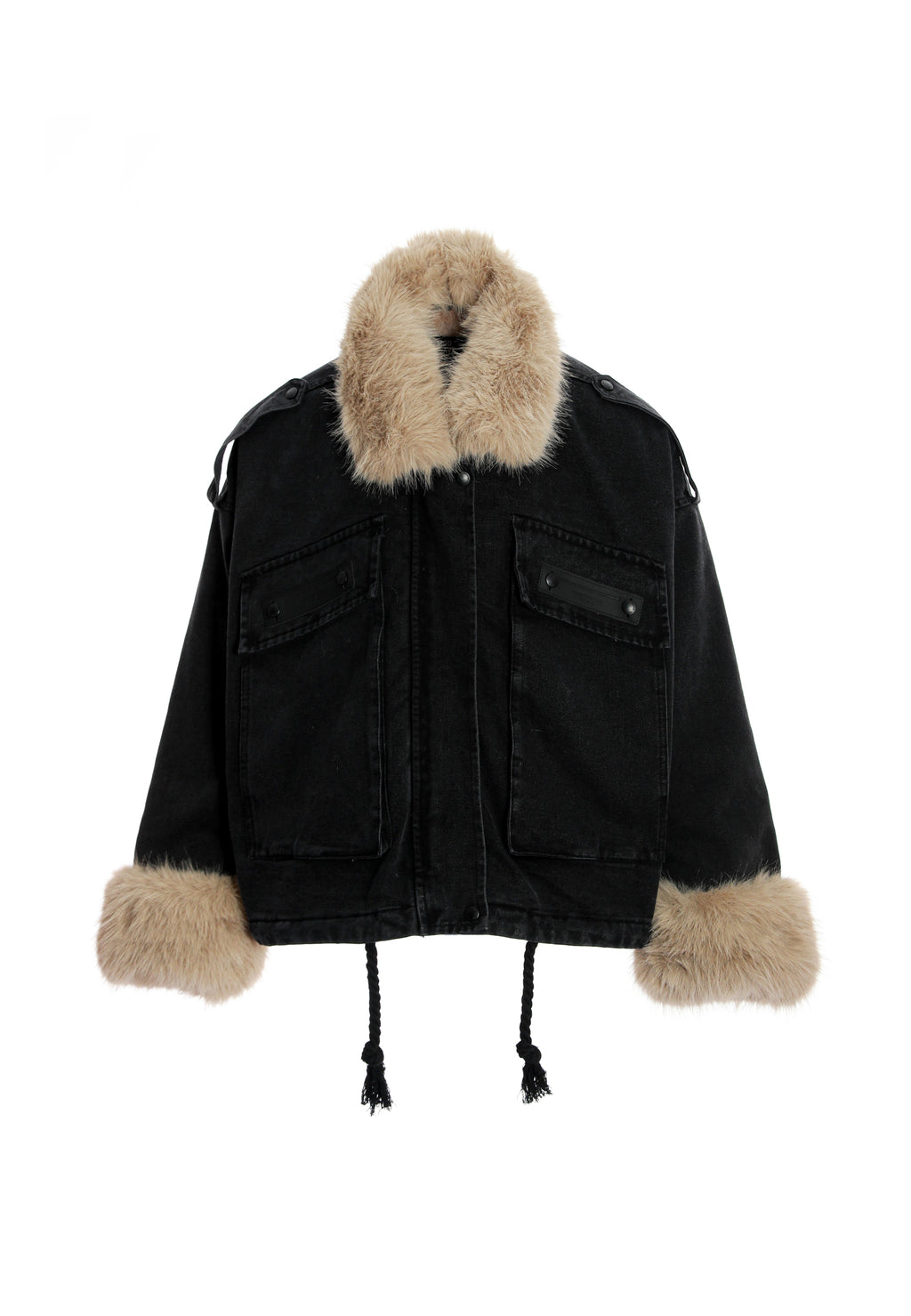 MIKE TEDDY DENIM JACKET