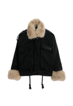 MIKE TEDDY DENIM JACKET