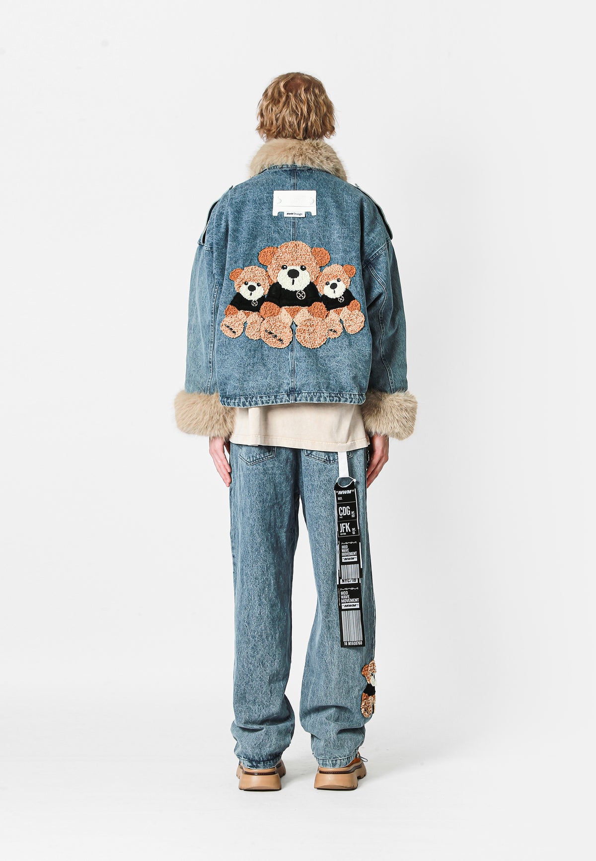 MIKE TEDDY DENIM JACKET