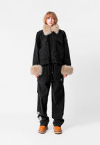 MIKE TEDDY DENIM JACKET