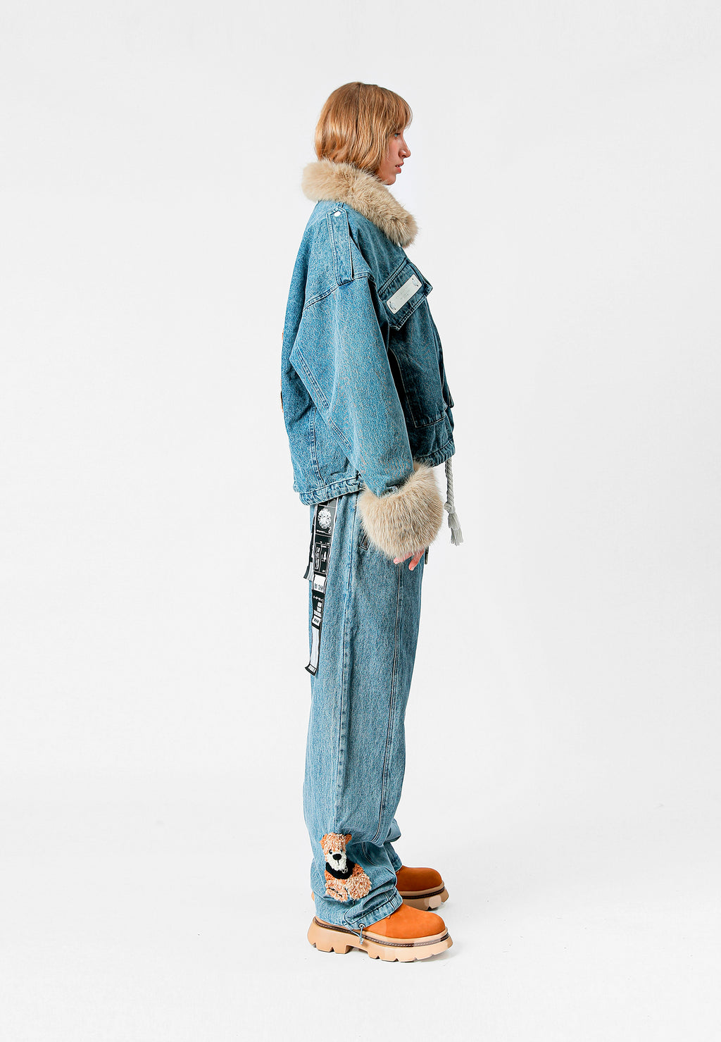 MIKE TEDDY DENIM JACKET