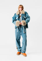 MIKE TEDDY DENIM JACKET