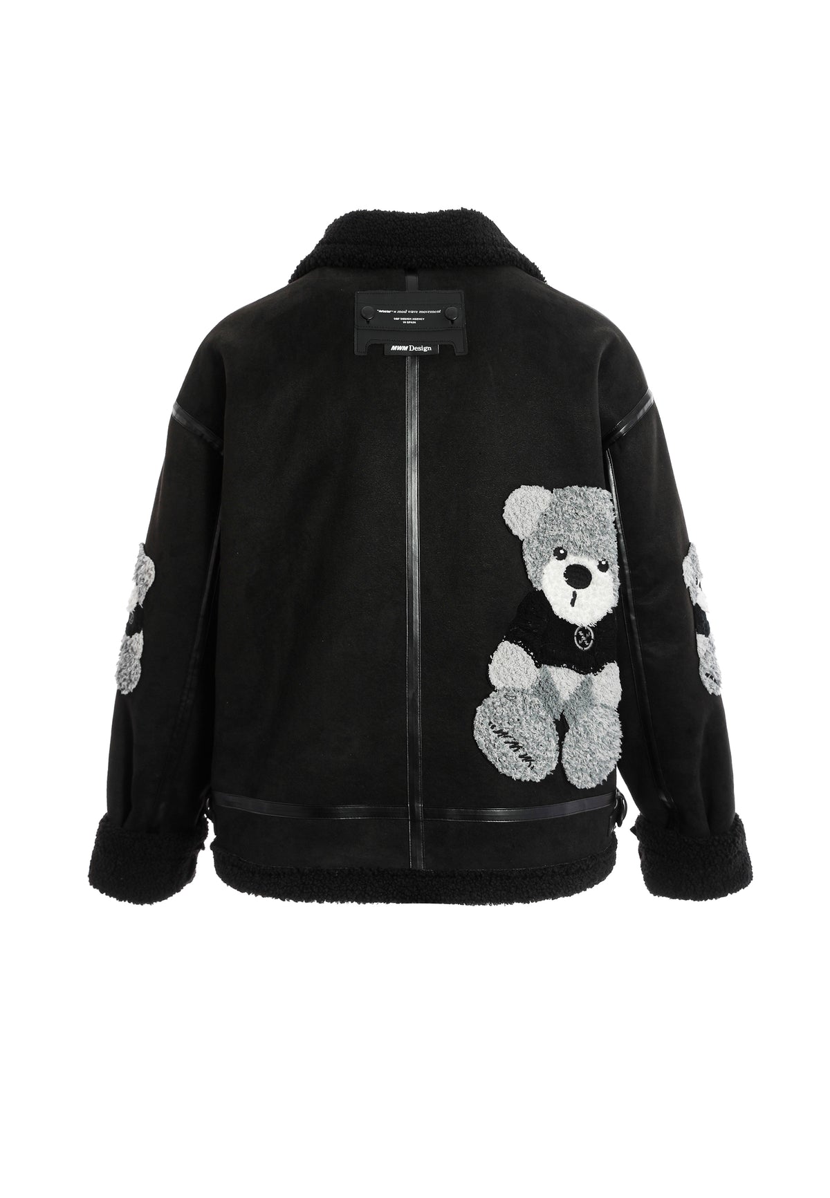 MIKE TEDDY FAUX SHEARLING JACKET
