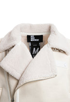 MIKE TEDDY FAUX SHEARLING JACKET