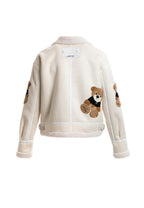 MIKE TEDDY FAUX SHEARLING JACKET