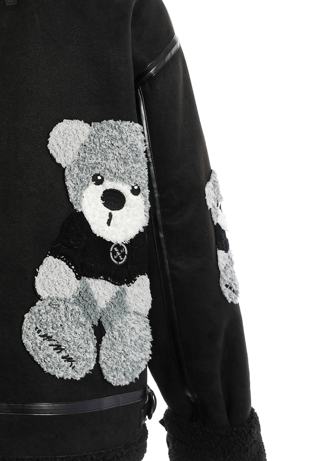 MIKE TEDDY FAUX SHEARLING JACKET