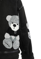 MIKE TEDDY FAUX SHEARLING JACKET