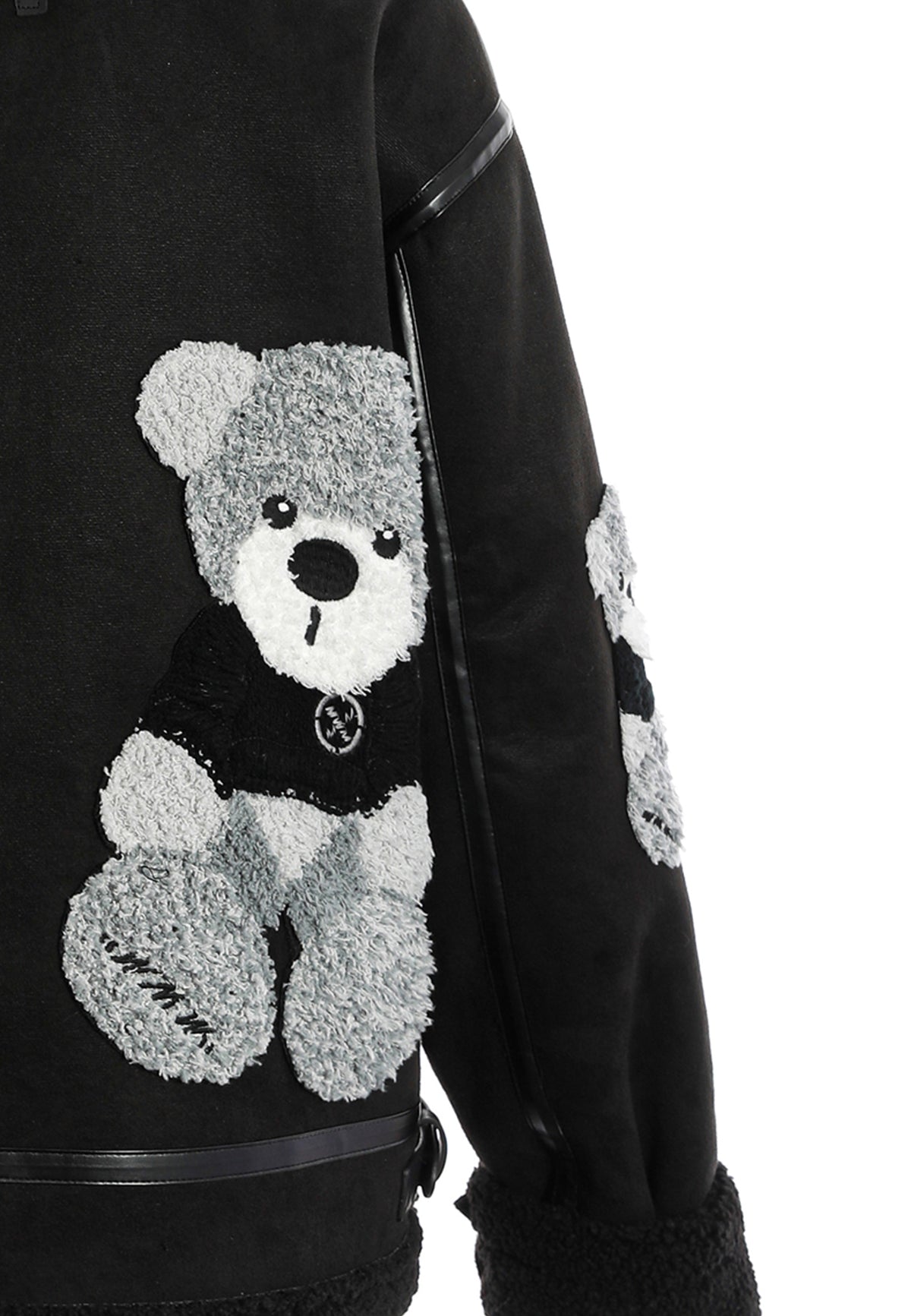 MIKE TEDDY FAUX SHEARLING JACKET