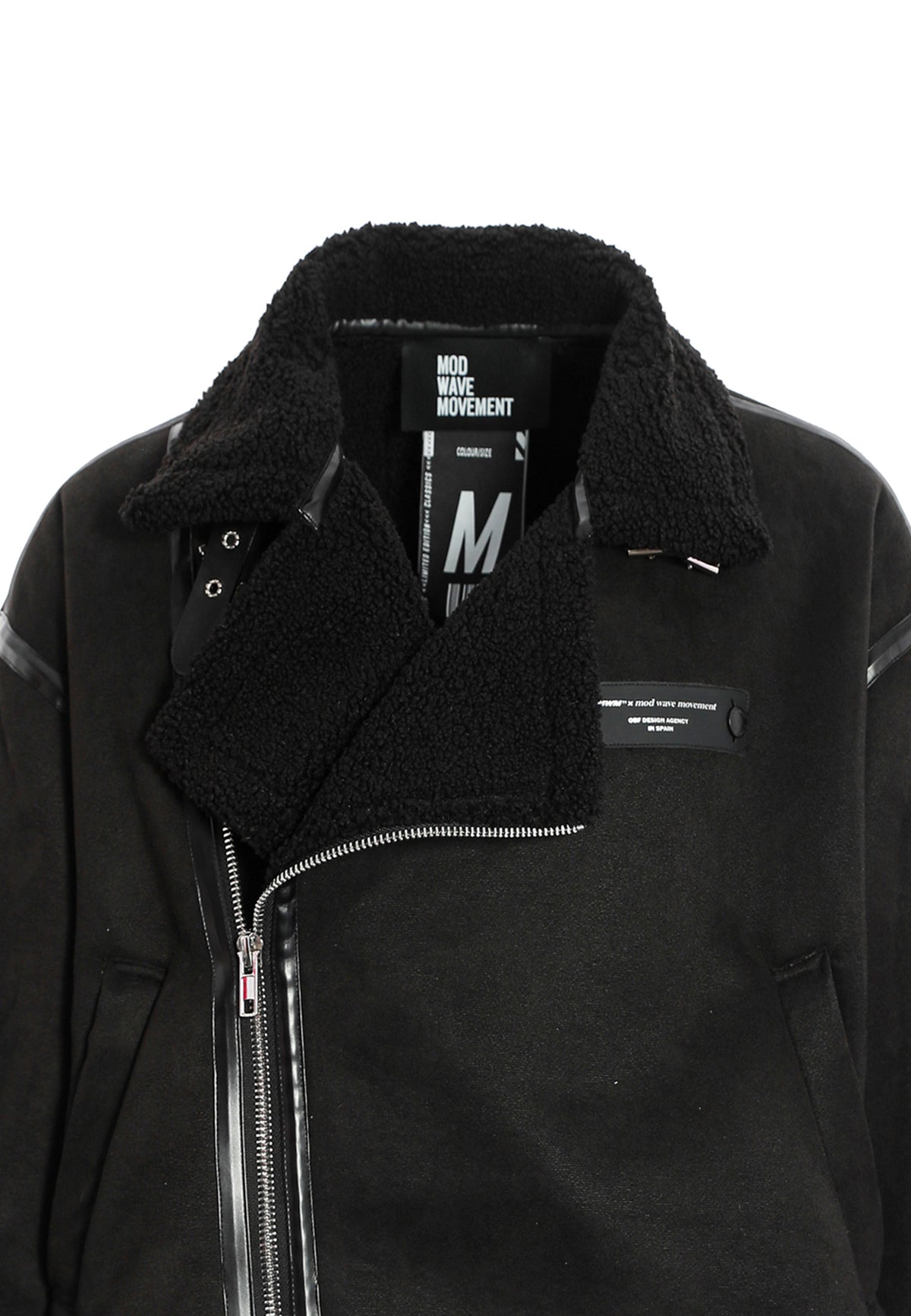 MIKE TEDDY FAUX SHEARLING JACKET