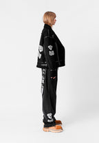MIKE TEDDY FAUX SHEARLING JACKET