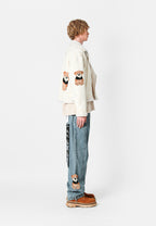 MIKE TEDDY FAUX SHEARLING JACKET
