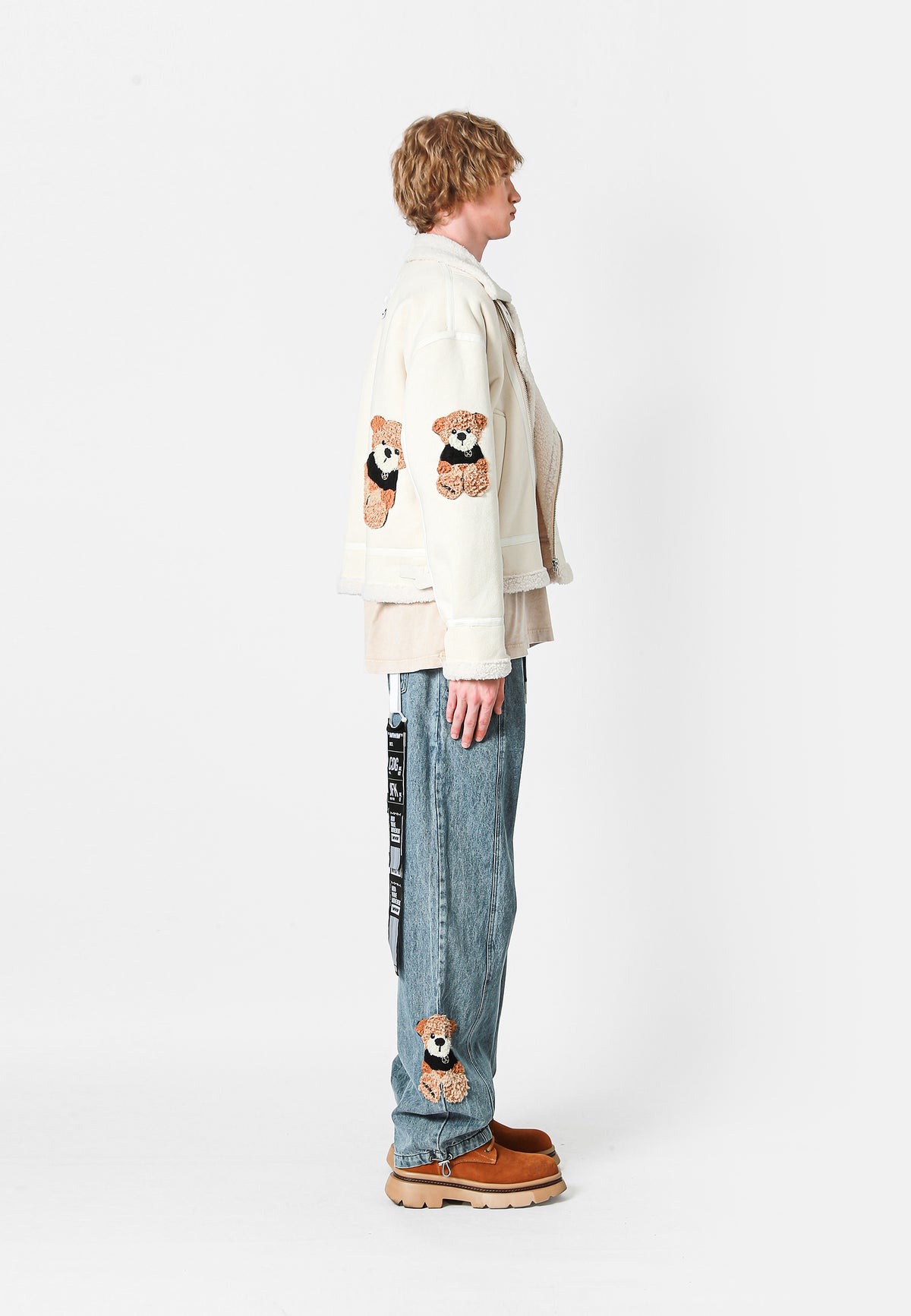 MIKE TEDDY FAUX SHEARLING JACKET