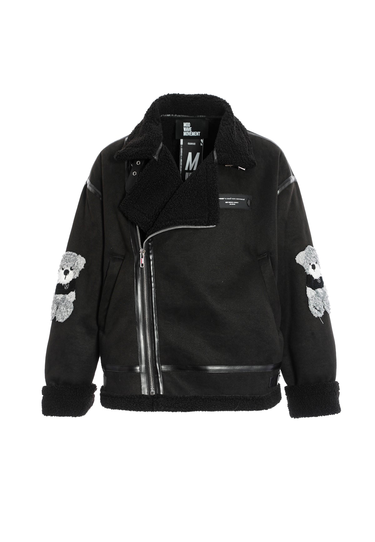 MIKE TEDDY FAUX SHEARLING JACKET