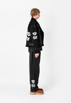 MIKE TEDDY FAUX SHEARLING JACKET