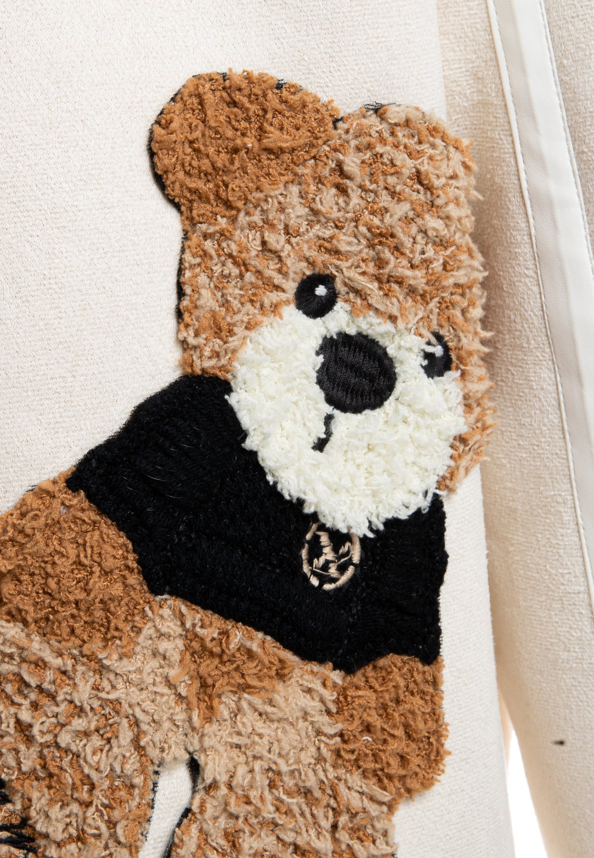 MIKE TEDDY FAUX SHEARLING JACKET
