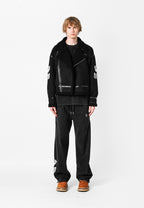 MIKE TEDDY FAUX SHEARLING JACKET