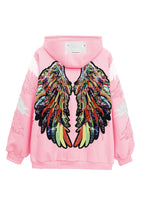 SUDADERA ALAS CON CAPUCHA