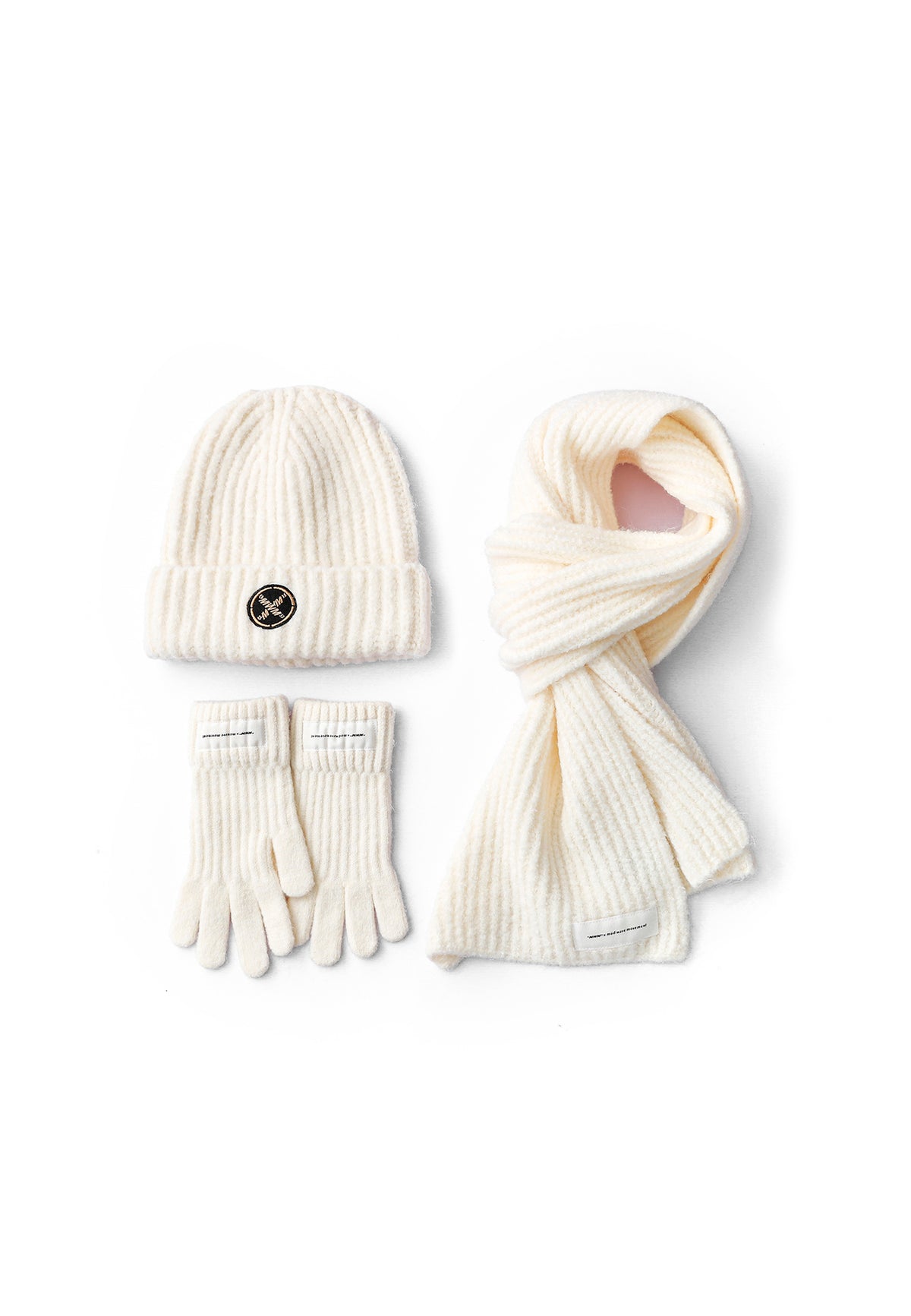 BUFANDA, GUANTES Y GORRO MWM