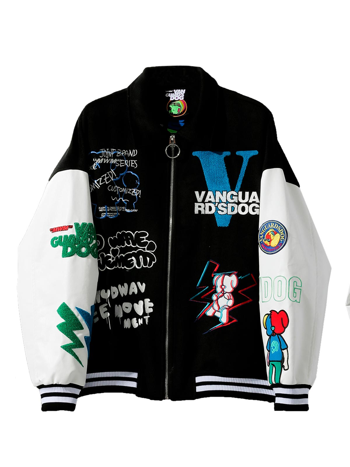 VANGUARD'S DOG BOMBER JACKET