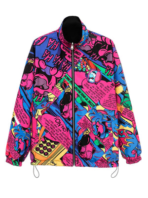 BLACK/FUCHSIA