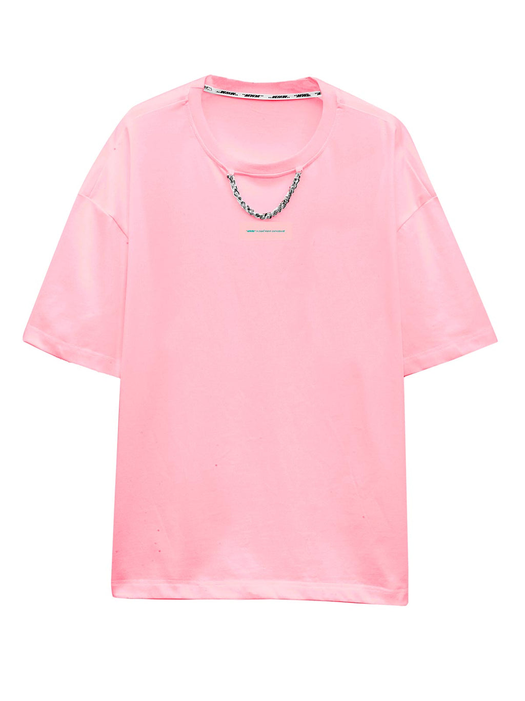 CAMISETA CADENA CUELLO