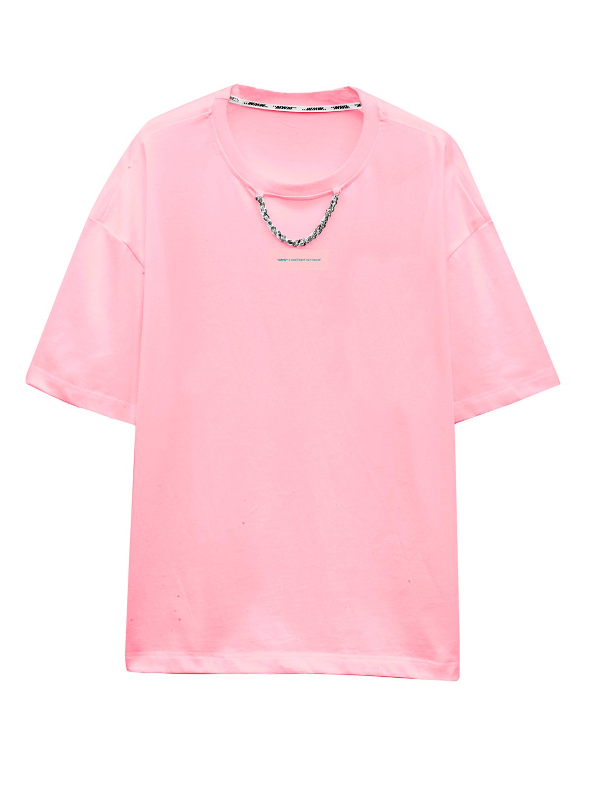 CHAIN NECK T-SHIRT