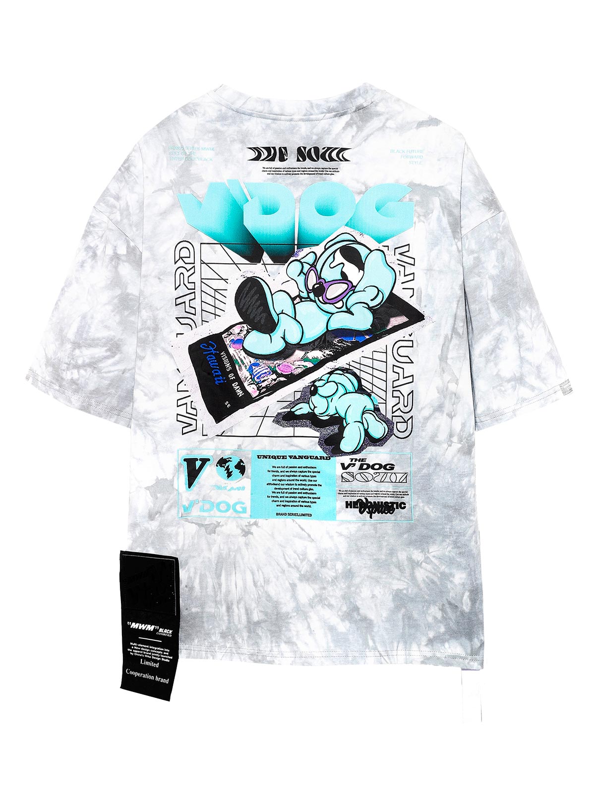 T-SHIRT WITH VANGUARD'S DOG CHAIN