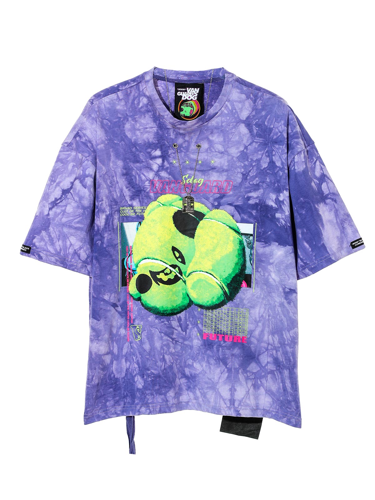 VANGUARD'S DOG CHAIN T-SHIRT