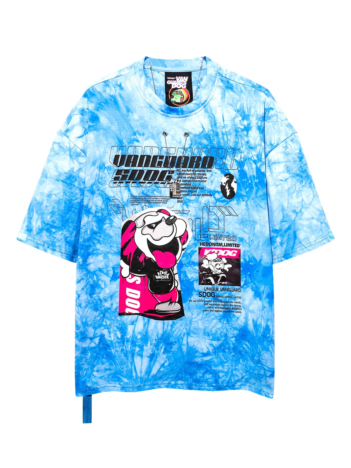 T-SHIRT WITH VANGUARD'S DOG CHAIN