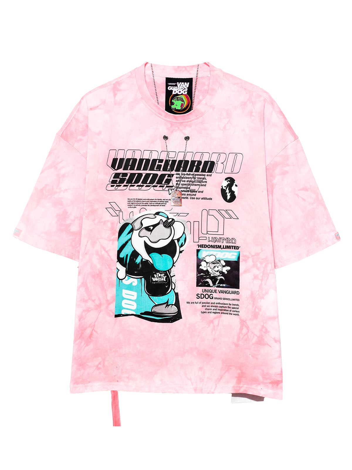 T-SHIRT WITH VANGUARD'S DOG CHAIN