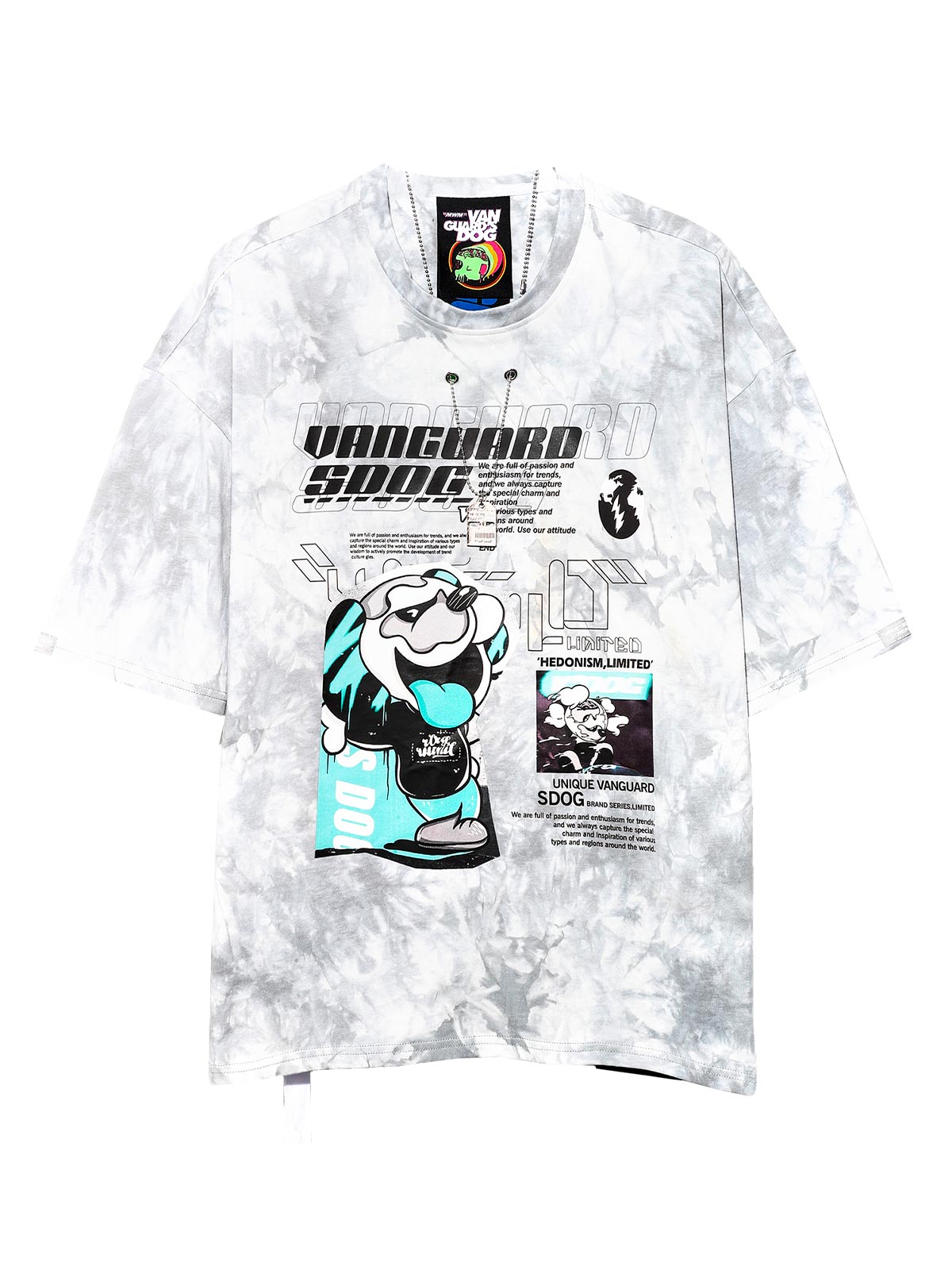 T-SHIRT WITH VANGUARD'S DOG CHAIN