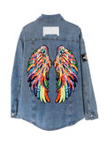 WING DENIM SHIRT