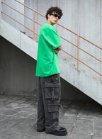 T-SHIRT WITH MINIATURE AND CHAIN
