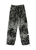 MWM CHECKED DENIM TROUSERS