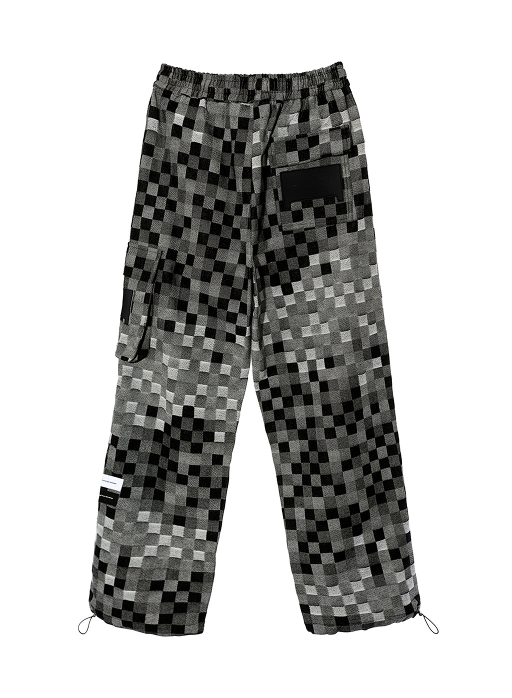 MWM CHECKED DENIM TROUSERS