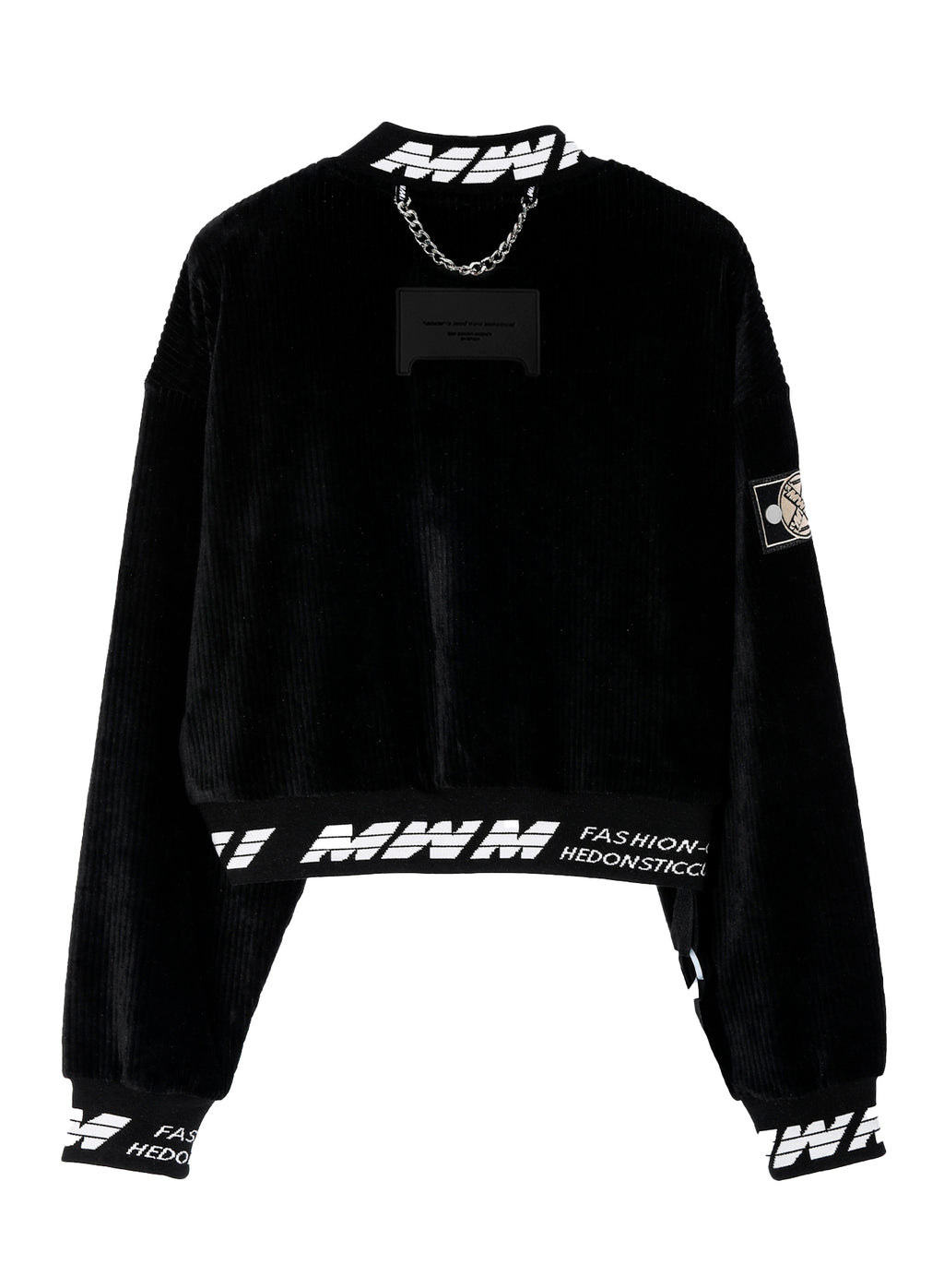 SUDADERA CORTA CON MINIATURA