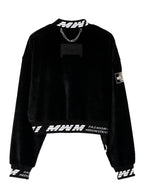 SUDADERA CORTA CON MINIATURA