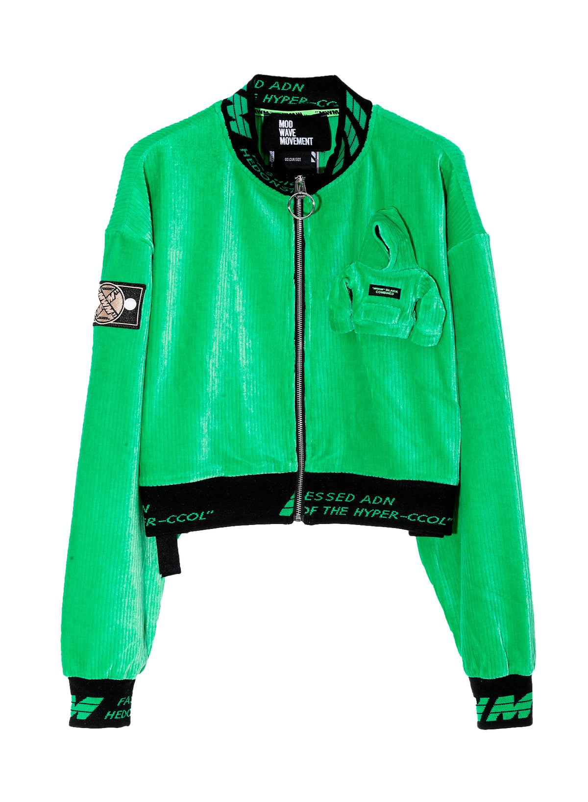 CROPPED SWEATSHIRT WITH MINIATURE