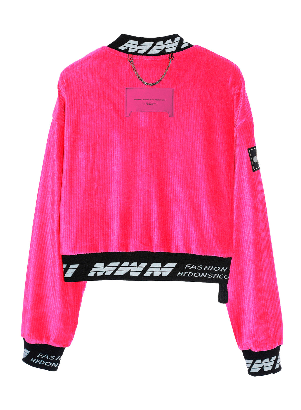 SUDADERA CORTA CON MINIATURA