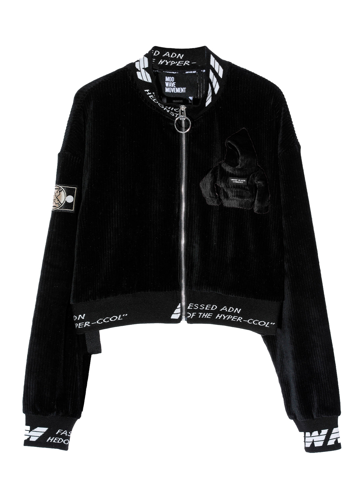 CROPPED SWEATSHIRT WITH MINIATURE
