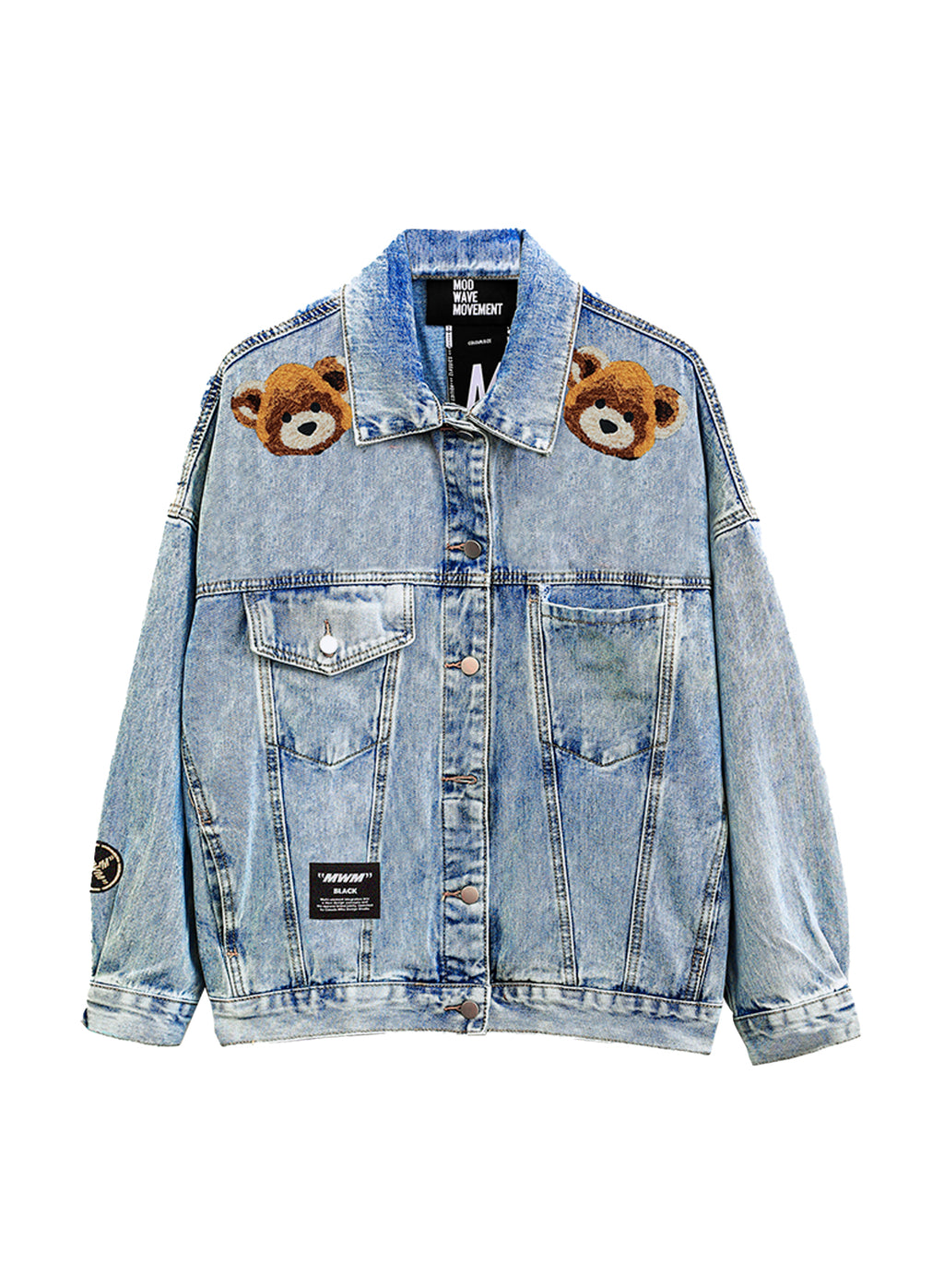 TEDDY DENIM JACKET