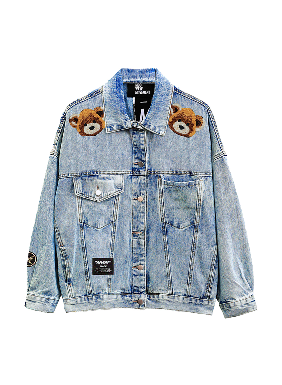 TEDDY DENIM JACKET