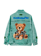 TEDDY DENIM JACKET