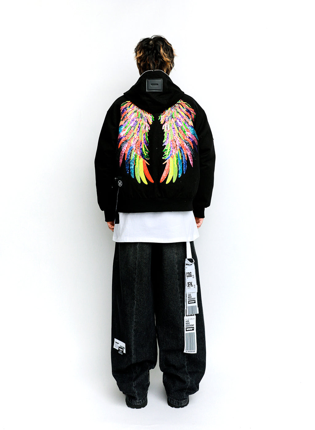 COAT WITH WINGS