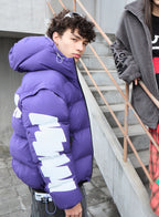 ABRIGO PLUMAS MWM CON CAPUCHA