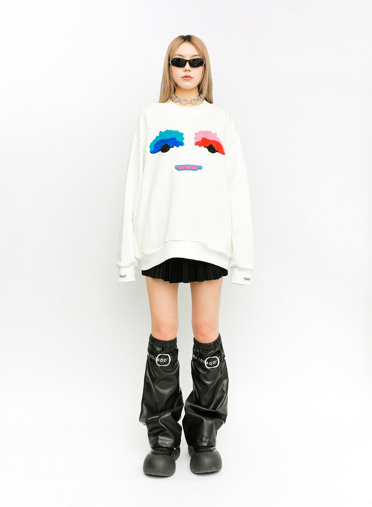 SUDADERA CON OJOS