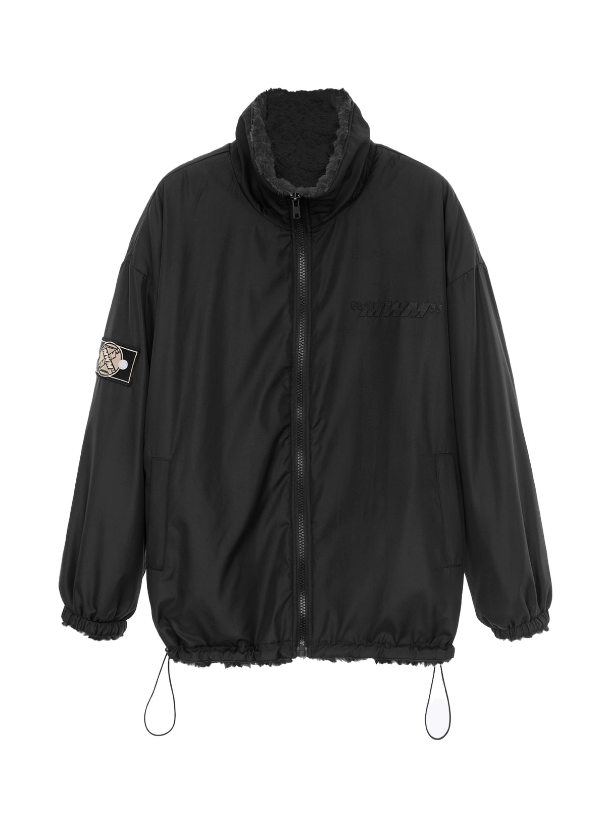 REVERSIBLE TEDDY COAT