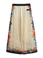 MWM FLORAL WIDE LEG TROUSERS