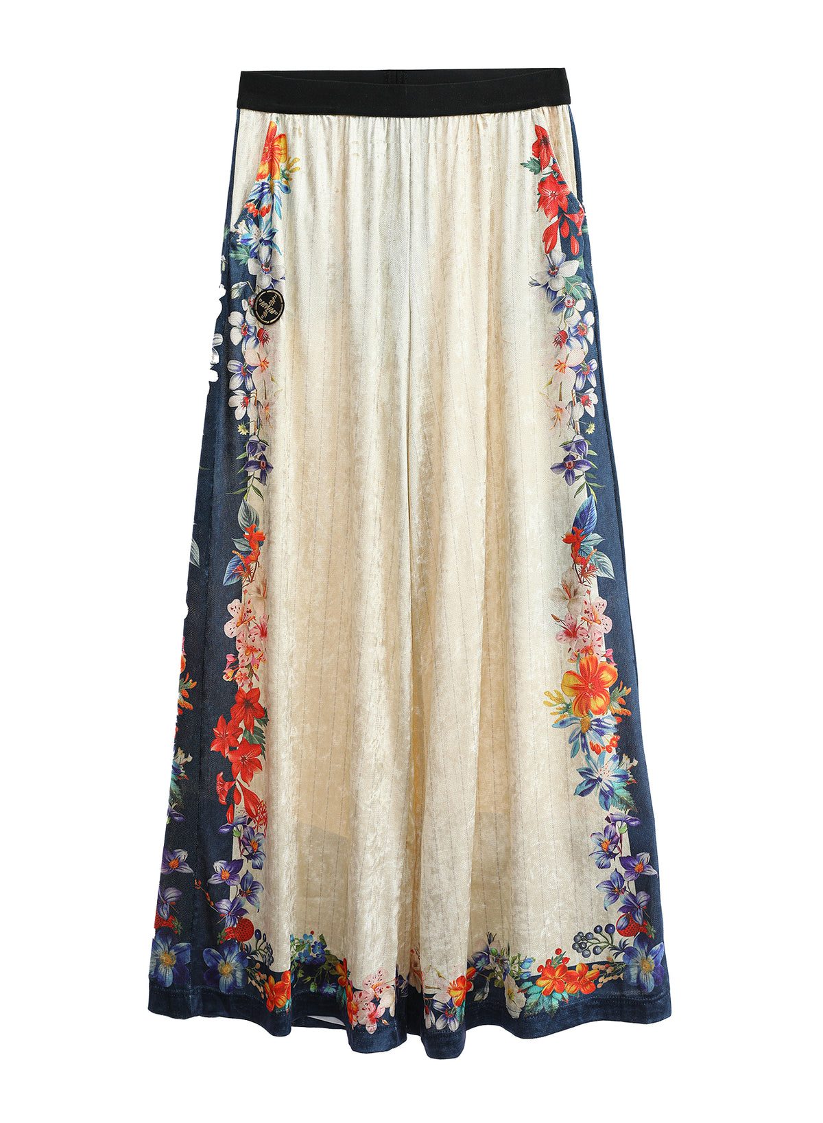 MWM FLORAL WIDE LEG TROUSERS