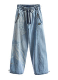 MWM PRINT DENIM JEANS
